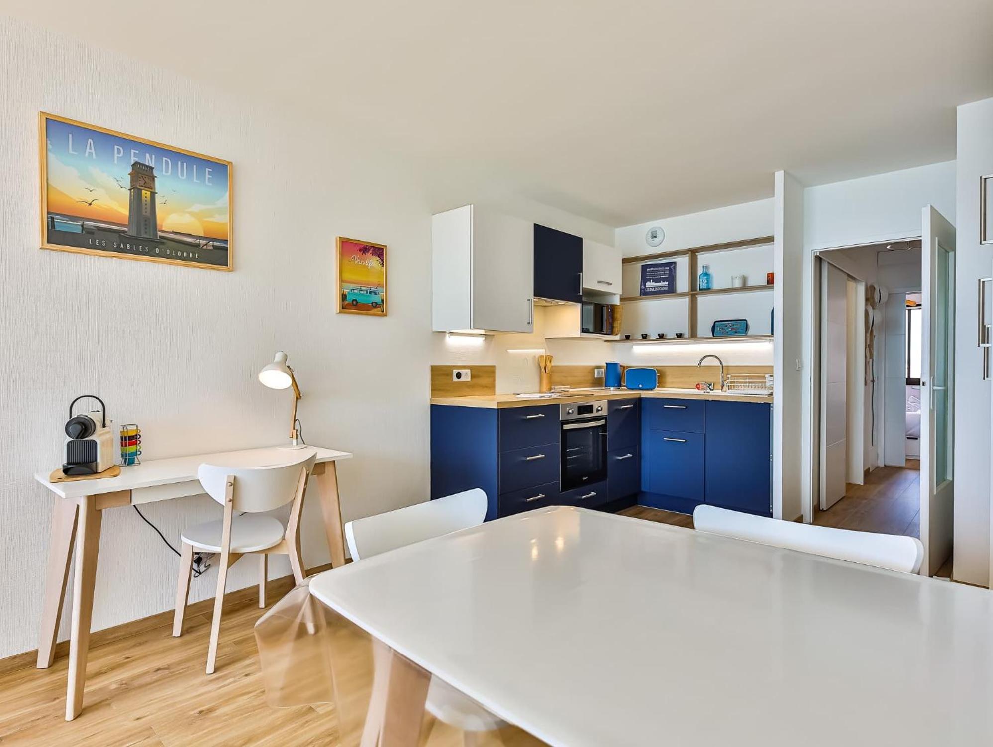 Appartement Au Pied De La Plage, Vue Imprenable Sur La Mer Les Sables-dʼOlonne Dış mekan fotoğraf